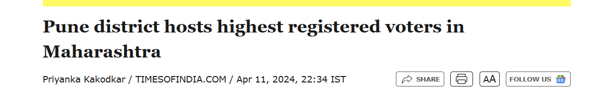 Kamthi Constituency Vote Share Analysis 2024