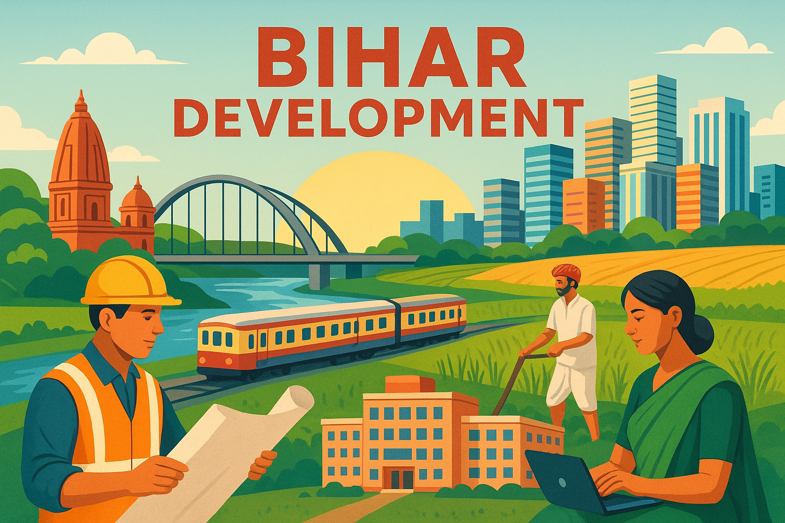 Vayuveg - Bihar: once a ‘Bimaru’ state, now on the path of development