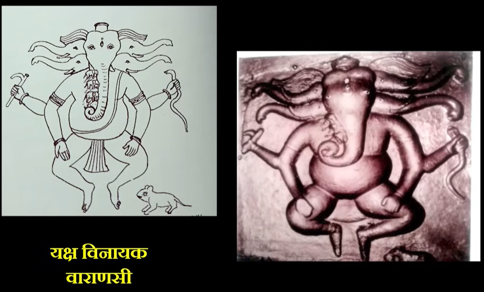 Ganesh idol crafted with artistic cultural symbolism